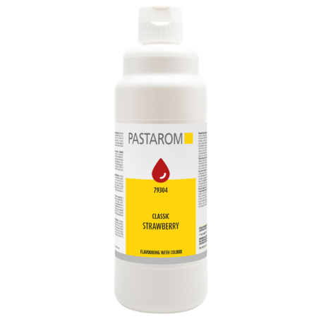 1 kg PASTAROM CLASSIC STRAWBERRY 0793 DREIDOPPEL truskawkowa pasta aromatyzująco-koloryzująca