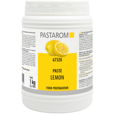 1 kg PASTAROM CYTRYNA 67320 DREIDOPPEL pasta o smaku cytryny ze skoncentrowanym sokiem cytrynowym
