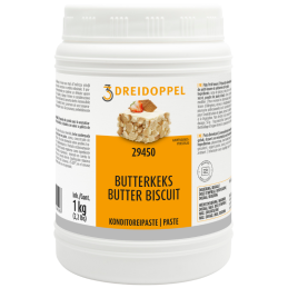 1 kg PASTA MAŚLANE CIASTECZKO 29450 DREIDOPPEL pasta smakowa do lodów i wyrobów cukierniczych