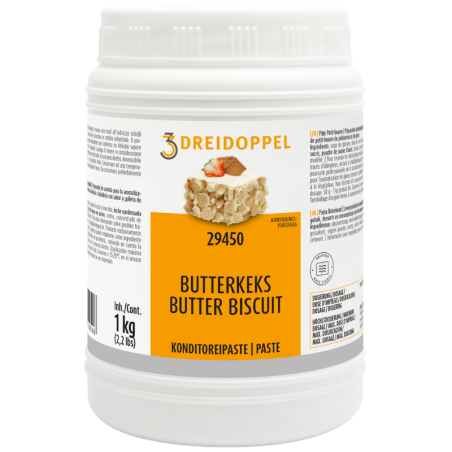 1 kg PASTA MAŚLANE CIASTECZKO 29450 DREIDOPPEL pasta smakowa do lodów i wyrobów cukierniczych