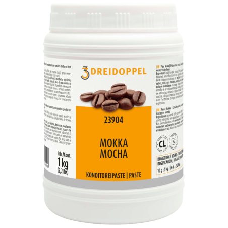 1 kg PASTA MOKKA 239 DREIDOPPEL pasta smakowa do lodów i wyrobów cukierniczych