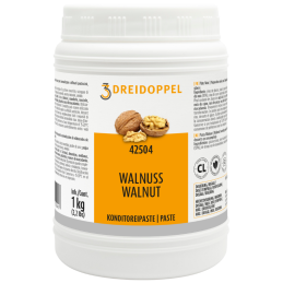 1 kg PASTA ORZECH WŁOSKI 425 DREIDOPPEL pasta smakowa do lodów i wyrobów cukierniczych