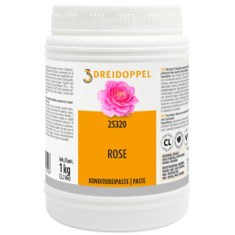 1 kg PASTA RÓŻA 25320 DREIDOPPEL pasta smakowa do lodów i wyrobów cukierniczych