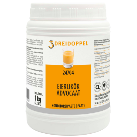 1 kg PASTA ADVOCAT 247 DREIDOPPEL pasta smakowa do lodów i wyrobów cukierniczych