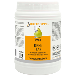 1 kg PASTA GRUSZKA 211 DREIDOPPEL pasta smakowa do lodów i wyrobów cukierniczych