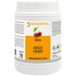 1 kg PASTA WIŚNIA 205 DREIDOPPEL pasta smakowa do lodów i wyrobów cukierniczych