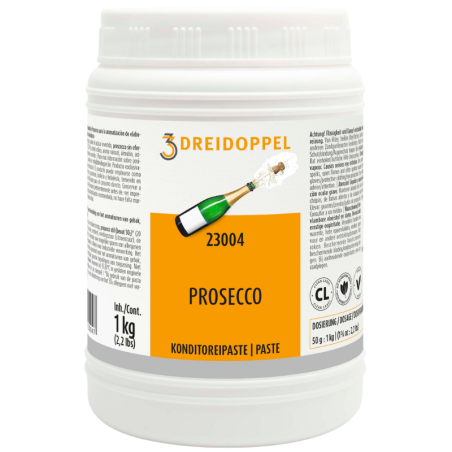 1 kg PASTA PROSECCO 230 DREIDOPPEL pasta smakowa do lodów i wyrobów cukierniczych