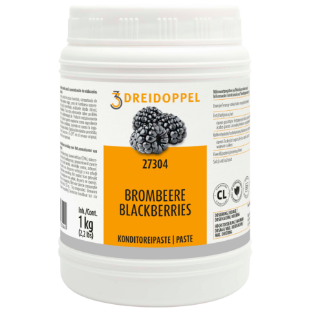 1 kg PASTA JEŻYNA 273 DREIDOPPEL pasta smakowa do lodów i wyrobów cukierniczych