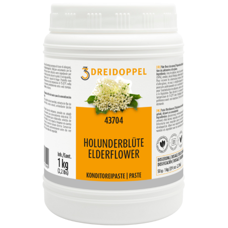 1 kg PASTA KWIAT CZARNEGO BZU 437 DREIDOPPEL pasta smakowa do lodów i wyrobów cukierniczych