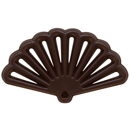 400 szt. Ażurki WACHLARZE z ciemnej czekolady 33192 Barbara Decor