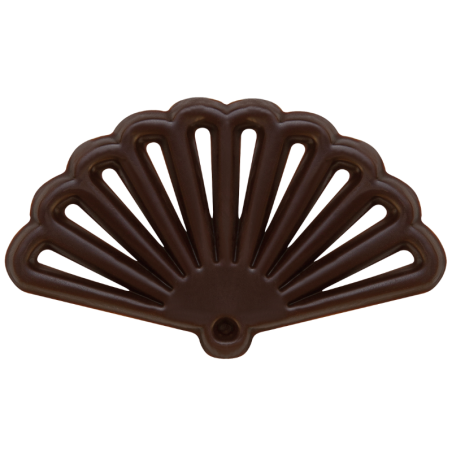 400 szt. Ażurki WACHLARZE z ciemnej czekolady 33192 Barbara Decor