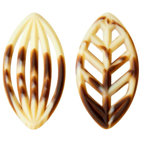 575 szt. Ażurki SPECJAŁ czekoladowe marmurkowe 331015 Barbara Decor