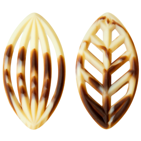 575 szt. Ażurki SPECJAŁ czekoladowe marmurkowe 331015 Barbara Decor