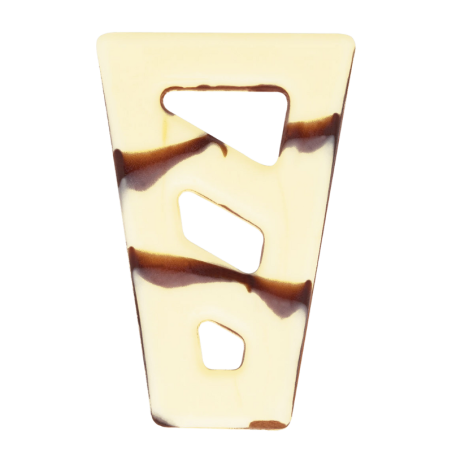 220 szt. Ażurki ART DECOR czekoladowe marmurkowe 3392515 Barbara Decor