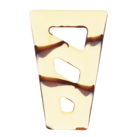 220 szt. Ażurki ART DECOR czekoladowe marmurkowe 3392515 Barbara Decor