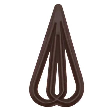 610 szt. Ażurki FINEZJA z ciemnej czekolady 33103 Barbara Decor