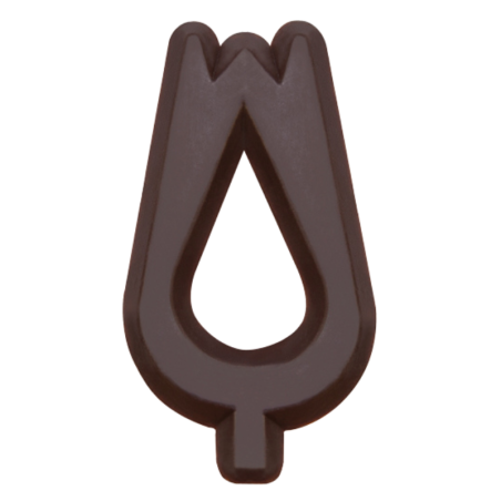 610 szt. Ażurki FINEZJA z ciemnej czekolady 33103 Barbara Decor