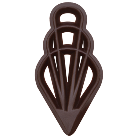610 szt. Ażurki FINEZJA z ciemnej czekolady 33103 Barbara Decor