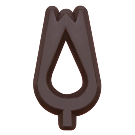 610 szt. Ażurki FINEZJA z ciemnej czekolady 33103 Barbara Decor