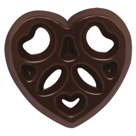 550 szt. Ażurki MILA z ciemnej czekolady 33120 Barbara Decor