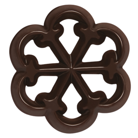 550 szt. Ażurki MILA z ciemnej czekolady 33120 Barbara Decor