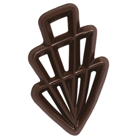 550 szt. Ażurki MILA z ciemnej czekolady 33120 Barbara Decor