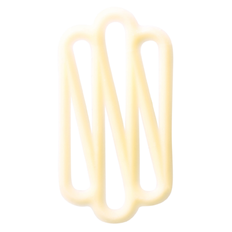 575 szt. Ażurki SPECJAŁ z białej czekolady 331014 Barbara Decor