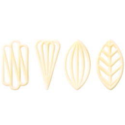 575 szt. Ażurki SPECJAŁ z białej czekolady 331014 Barbara Decor