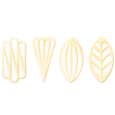 575 szt. Ażurki SPECJAŁ z białej czekolady 331014 Barbara Decor