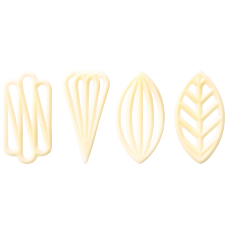 575 szt. Ażurki SPECJAŁ z białej czekolady 331014 Barbara Decor