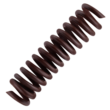 56 szt. SPRĘŻYNKA MINI dekoracja z czekolady deserowej ∅16 dł 80 mm 80167 Barbara Decor