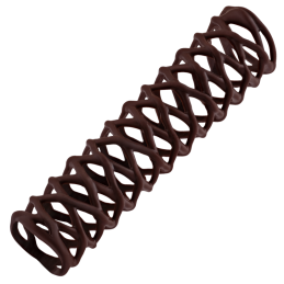 56 szt. RURKA MINI dekoracja z czekolady deserowej ∅16 dł 90 mm 90167 Barbara Decor