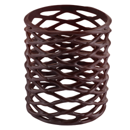 50 szt. KOSZYCZKI MAXI dekoracja z czekolady deserowej - dł. 60 mm - nr. kat. 60457 Barbara Decor