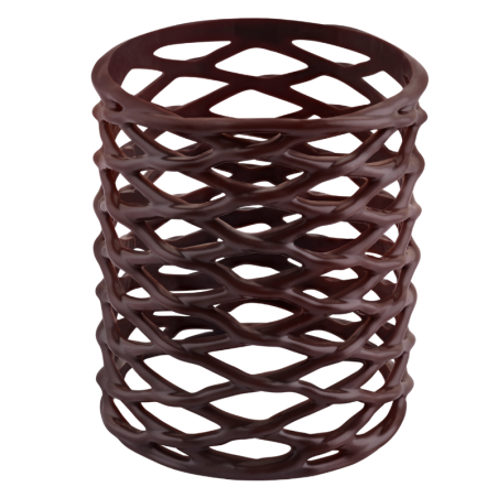 50 szt. KOSZYCZKI MAXI dekoracja z czekolady deserowej - dł. 60 mm - nr. kat. 60457 Barbara Decor