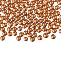 1.2 kg PEREŁKI ZŁOTE RETRO 096866 BARBARA DECOR miękkie perełki cukrowe do dekoracji