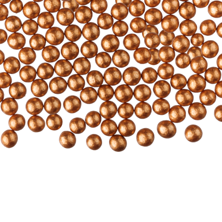 1.2 kg PEREŁKI ZŁOTE RETRO 096866 BARBARA DECOR miękkie perełki cukrowe do dekoracji