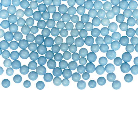 1.2 kg PEREŁKI NIEBIESKIE 096819 BARBARA DECOR miękkie perełki cukrowe do dekoracji