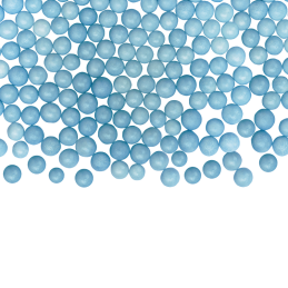 1.2 kg PEREŁKI NIEBIESKIE 096819 BARBARA DECOR miękkie perełki cukrowe do dekoracji