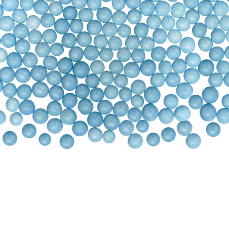 1.2 kg PEREŁKI NIEBIESKIE 096819 BARBARA DECOR miękkie perełki cukrowe do dekoracji