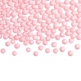 1.2 kg PEREŁKI RÓŻOWE 097459 BARBARA DECOR miękkie perełki cukrowe do dekoracji