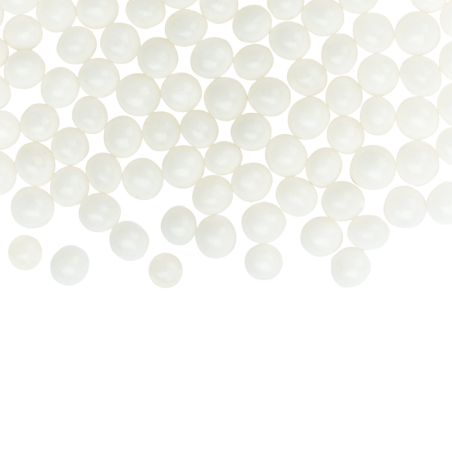 1.2 kg PEREŁKI BIAŁE 096809 BARBARA DECOR miękkie perełki cukrowe do dekoracji
