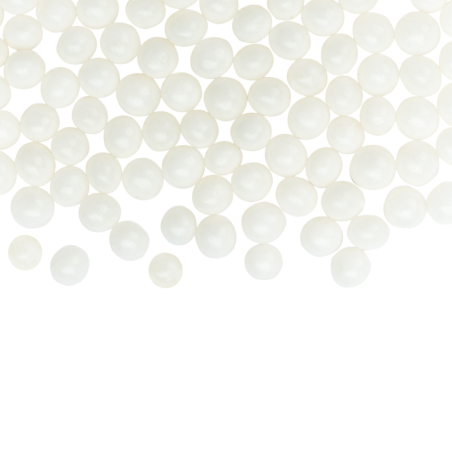 1.2 kg PEREŁKI BIAŁE 096809 BARBARA DECOR miękkie perełki cukrowe do dekoracji