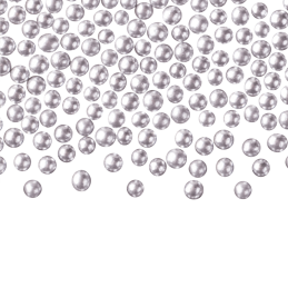 1.2 kg PEREŁKI SREBRNE 091926 BARBARA DECOR miękkie perełki cukrowe do dekoracji