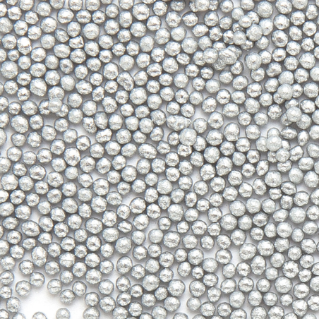 1.8 kg MACZKI SREBRNE 019106 BARBARA DECOR dekoracyjna posypka cukrowa