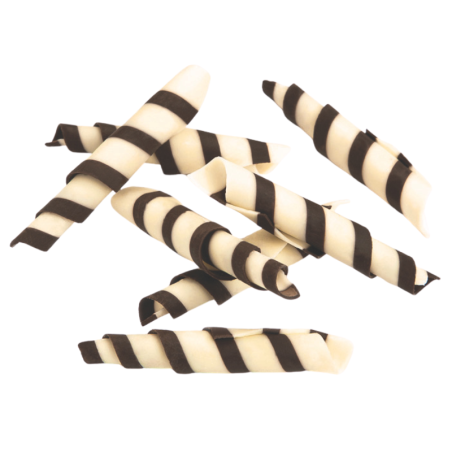 1,0 kg ROLSY TWISTER 55 mm dekoracja czekoladowa 334592 Barbara Decor