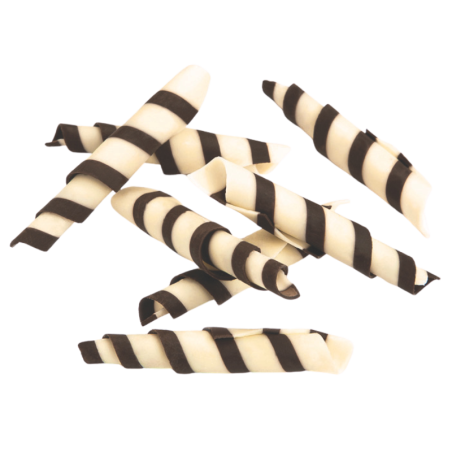 1,0 kg ROLSY TWISTER 55 mm dekoracja czekoladowa 334592 Barbara Decor