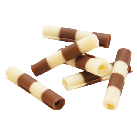 1,5 kg ROLSY THUJA 40 mm dekoracja czekoladowa 339448 Barbara Decor