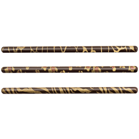 228 szt. BIERKI PRINT DESEROWE 33722 BARBARA DECOR dekoracja z ciemnej czekolady dł. 135 mm