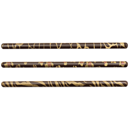 228 szt. BIERKI PRINT DESEROWE 33722 BARBARA DECOR dekoracja z ciemnej czekolady dł. 135 mm