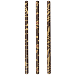 228 szt. BIERKI PRINT DESEROWE 33722 BARBARA DECOR dekoracja z ciemnej czekolady dł. 135 mm